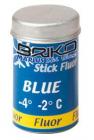 stoupací vosk na běžecké lyže Briko Maplus Stick Fluor SF11 Blue -4° až -2°C 45g