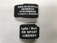 Pásky na sepnutí lyží OK SPORT suchý zip (1ks)