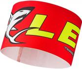 Čelenka Leki Race shark headband red-yellow