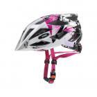 Cyklistická helma Uvex Air wing, white-pink 2022