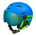 Dětská lyžařská helma Etape Rider pro modrá/zelená mat 2021/22