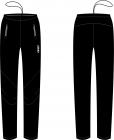 Běžecké kalhoty KV+ Lahti pants black 21V117-1 2021/22