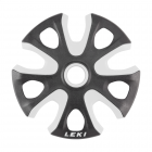 Košíčky na sjezdové hole  Leki Big Mountain Basket, white black 95mm 2020/21