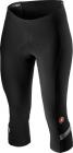 Cyklistické kalhoty dámské 3/4 Castelli Velocissima 2 Knickers black  dark gray 2021