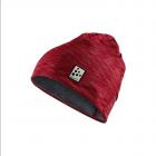 Běžecká čepice Craft Microfleece ponytail růžová