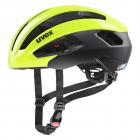 Cyklistická helma Uvex rise CC neon yellow - black mat 2022