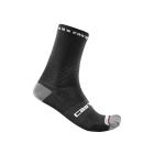 Cyklistické ponožky Castelli Rosso corsa Pro 15 černé 2022