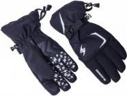 Sjezdové rukavice Blizzard Reflex ski gloves, black/silver 2022/23