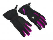 Sjezdové rukavice Blizzard Reflex junior ski, černé 2022/23