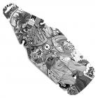 Blatník na kolo Riesel Rit:ze L Stickerbomb eyecatcher ultra black