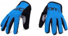 Cyklistické rukavice Woom - modré