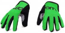 Cyklistické rukavice Woom - zelené