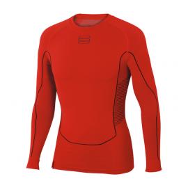 Termoprádlo 1. vrstva Sportful 2nd skin LS Top 0800280/051 červené 2017/18