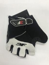 Cyklistické rukavice 3F vision - Gel shock 1530 černo-bílé