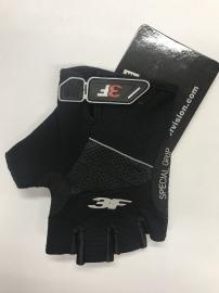 Cyklistické rukavice 3F vision - Gel shock 1530 černé