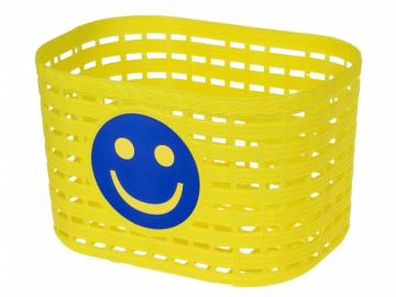 Koš dětský barevný žlutý Smile