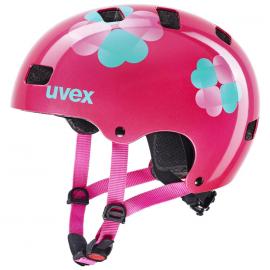 Cyklistická helma Uvex kid 3 Pink flower 2021