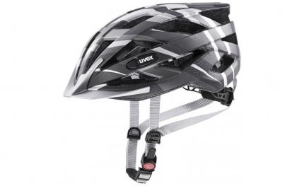 Cyklistická helma Uvex Air wing CC black/silver mat 2021
