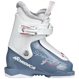 Dětské sjezdové boty dívčí Nordica Speedmachine J2 girl blue/white 2021/22