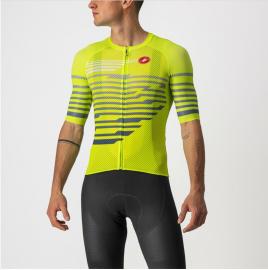 Cyklistický dres Castelli Climber´s 3.0 Electric lime/blue 2022