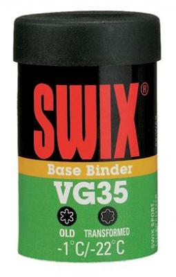 Základový vosk na běžecké lyže Swix VG35 zelený základový 45g