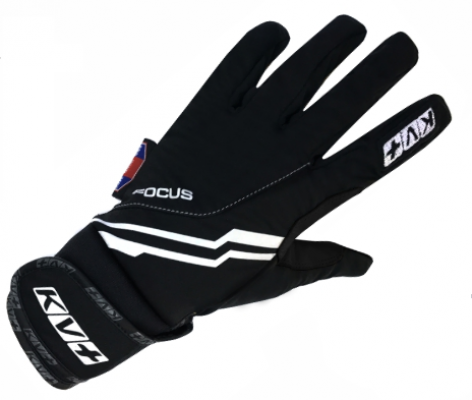 Běžecké rukavice KV+ Focus pro wind tech gloves 7G07.1 2017/18