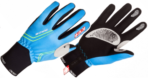 Běžecké rukavice KV+ XC RACE PRO WIND TECH 8G08.2 blue/red/green 2020/21