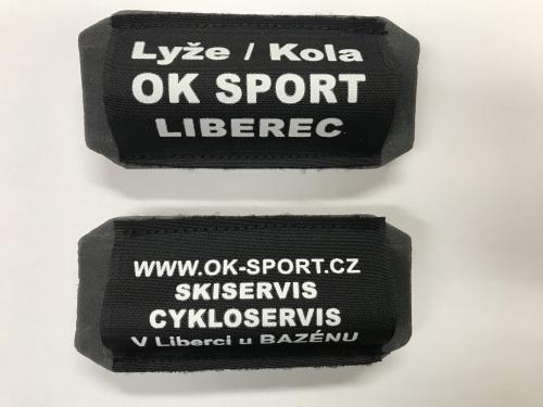 Pásek na sepnutí lyží OK SPORT kus