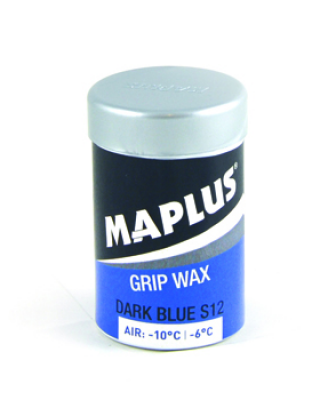 Stoupací vosk na běžecké lyže Maplus S12 tmavě modrý -10 až -6°C 45g