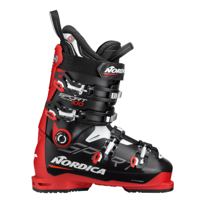 Sjezdové lyžařské boty Nordica Sportmachine 100 black/red/white 2020/21