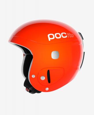   Dětská sjezdová helma POC POCito Skull Fluorescent Orange