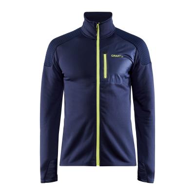 Termoprádlo 2. vrstva Mikina Craft Adv TEch Full zip tmavě modrá