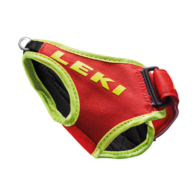 Poutka na běžecké hole Leki Strap Shark red/neon yellow