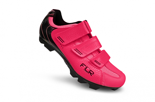 Tretry - boty na MTB kolo FLR F55 fluo pink 2021