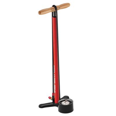 Pumpa Lezyne Steel floor drive red