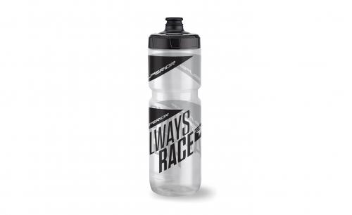 Cyklistická lahev Superior BIG.VALVE.BOTTLE 750 transparent/black