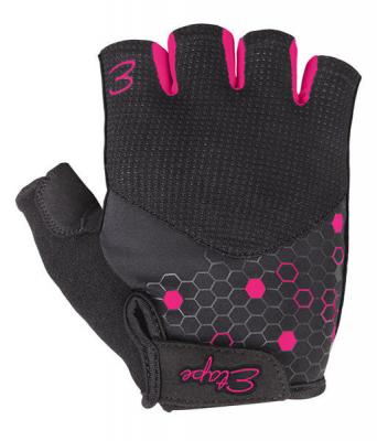 Dámské cyklistické rukavice Etape Betty černo-růžové