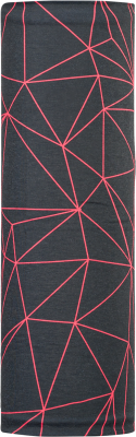 Zateplený šátek Silvini Rozes black red UA1731 2021/22
