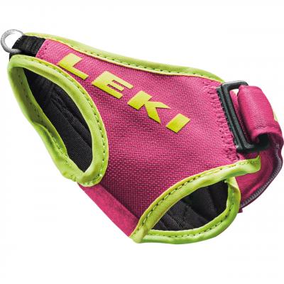 Poutka na běžecké hole Leki Strap Shark pink/neon yellow