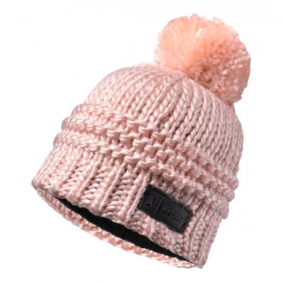 Čepice Atomic W Alps pom beanie růžová 2021/22