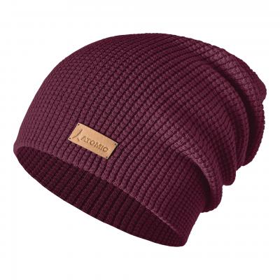 Čepice Atomic Alps slouch beanie fialová 2021/22