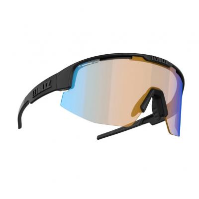 Brýle Bliz Matrix nano optics Nordic light coral matt black blue multi lens cat.1