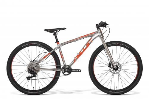 Juniorské kolo Amulet 27,5 Youngster 1.10 alu brushed transparent/orange shiny 27,5