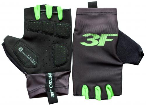 Cyklistické rukavice 3F Roubaix 2126 zelené