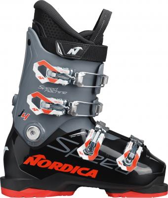 Dětské sjezdové boty Nordica Speedmachine J 4 black/anth/red 2023/24