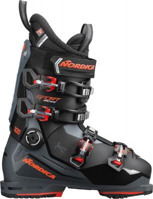 Sjezdové lyžařské boty Nordica Sportmachine 3 100 (GW) black/grey/red 2023/24