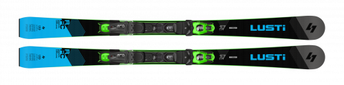 Sjezdové lyže Lusti RADIKAL FUN CARVING + vázání VIST VSP 412 + deska Speedcom 2022/23