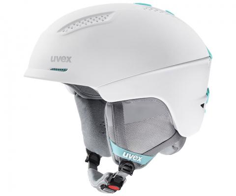 Dětská sjezdová helma UVEX Ultra bílo-mentolová 2022/23