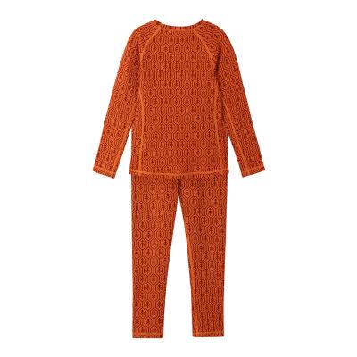 Dětské termoprádlo Reima Taival set oranžová (triko+kalhoty)