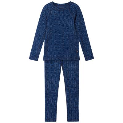 Dětské termoprádlo Reima Taival set modrá (triko+kalhoty)